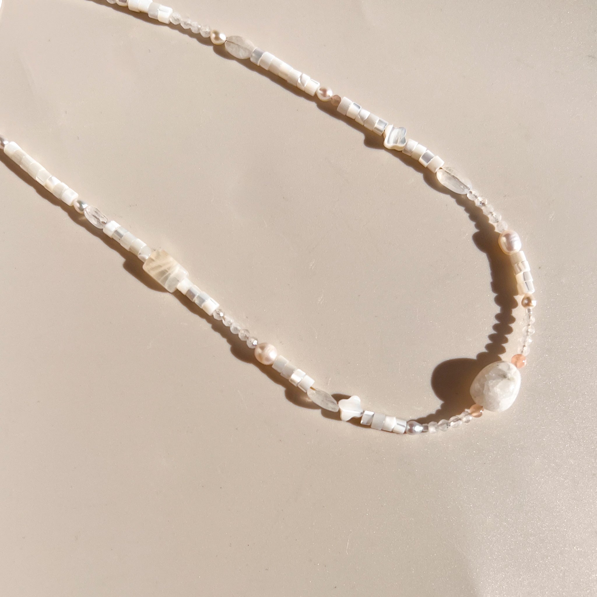 Moondance - moonstone necklace