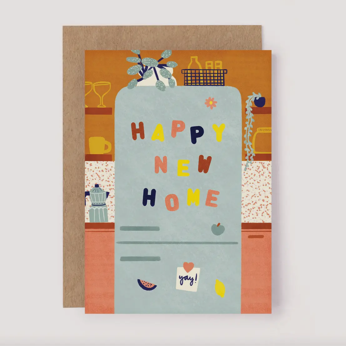 Happy new home card
