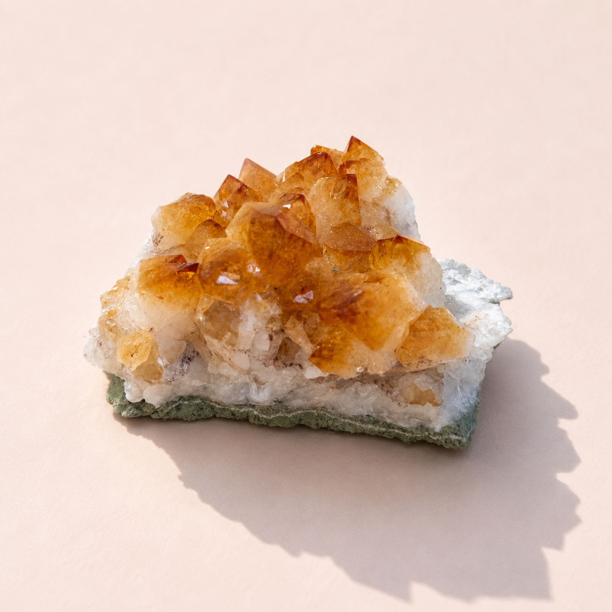 Citrine Crystal Cluster