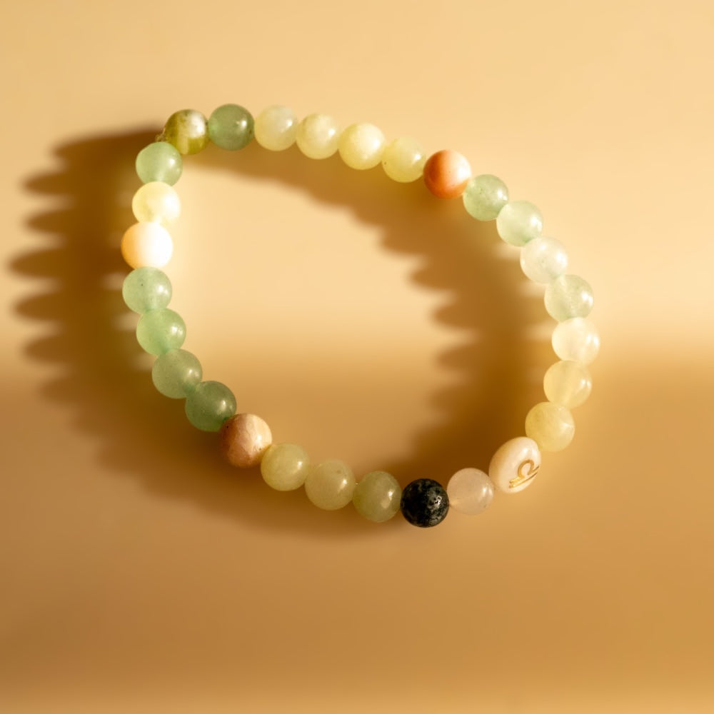 Libra zodiac bracelet