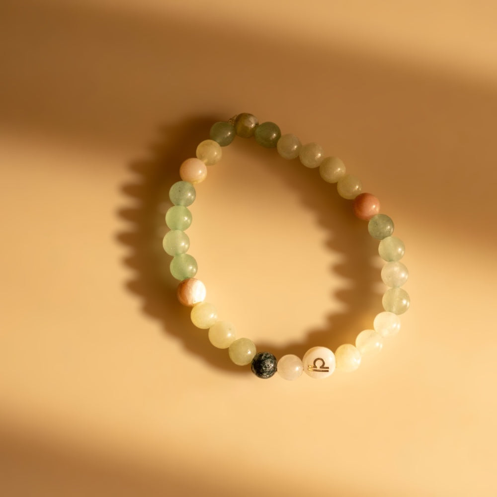 Libra zodiac bracelet