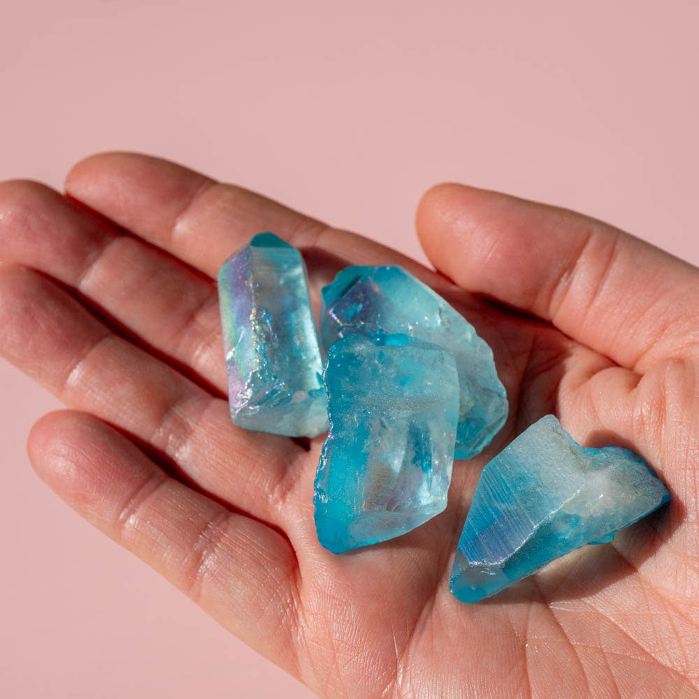 Aqua Aura Crystal Point