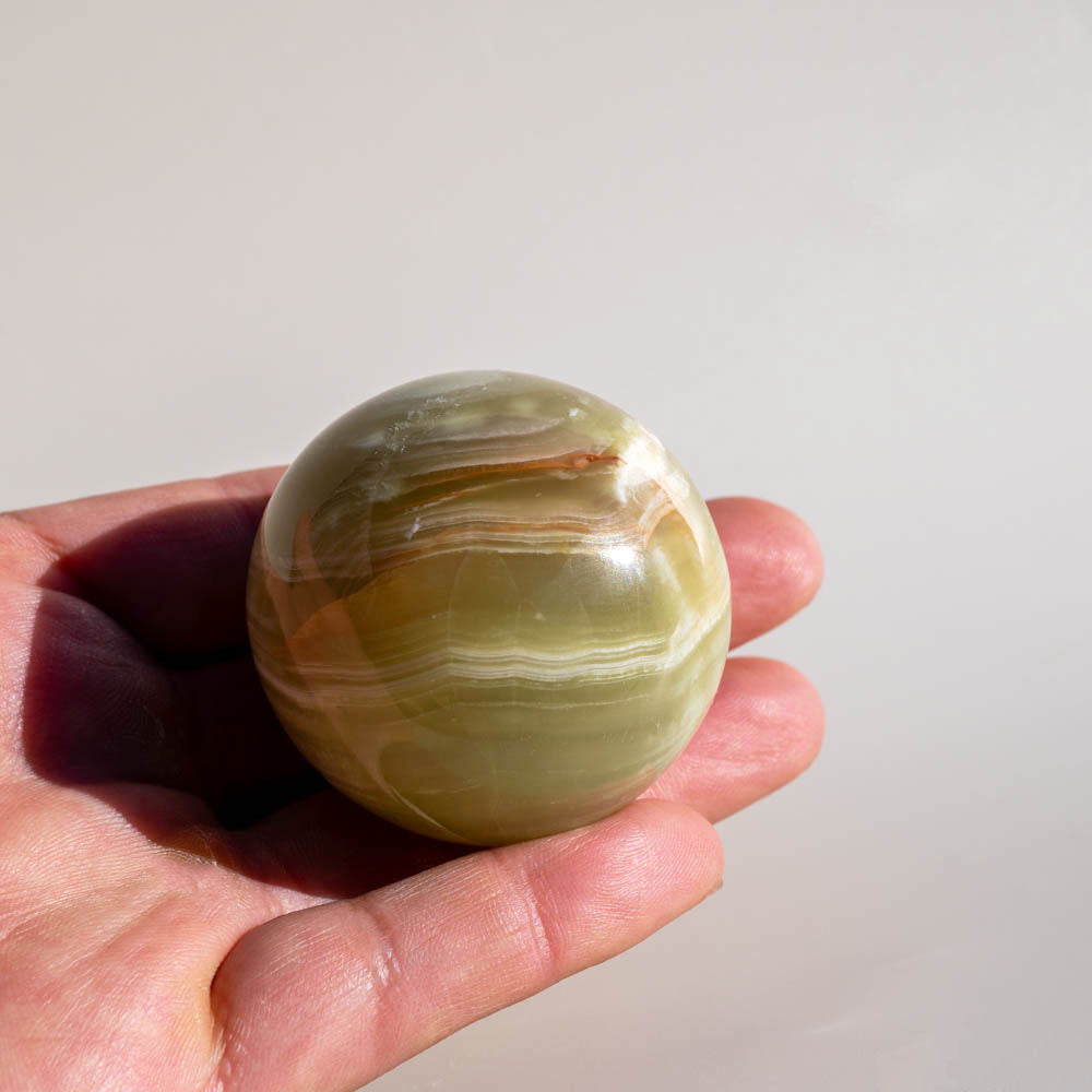 Green Onyx Sphere