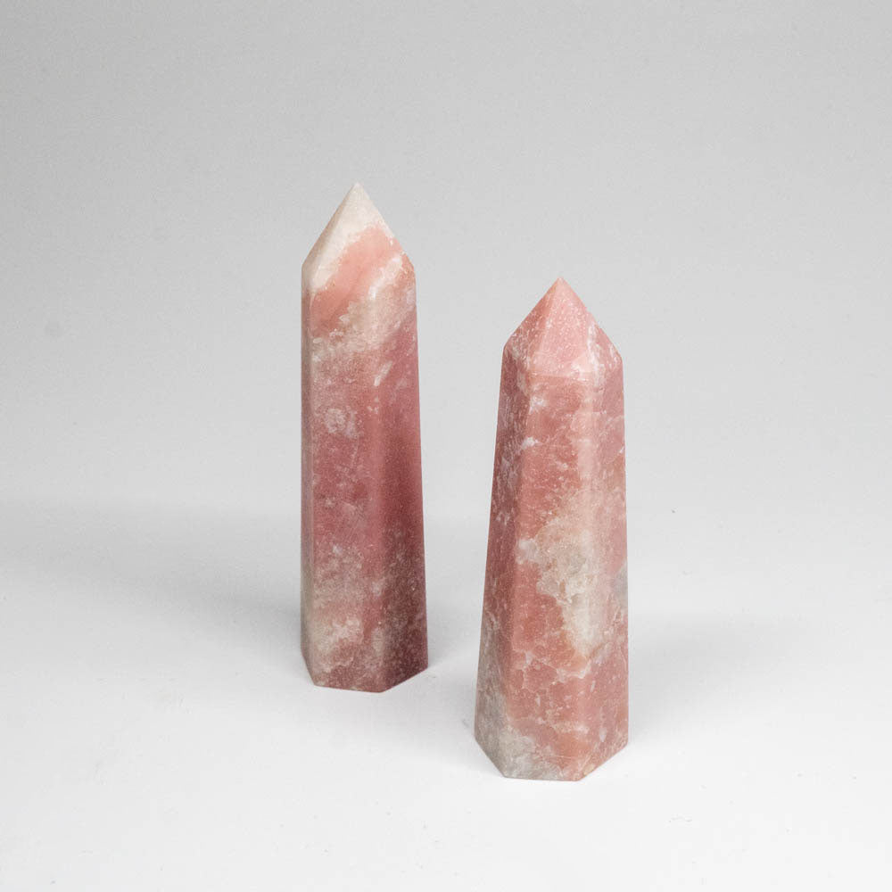 Pink Opal Crystal Points
