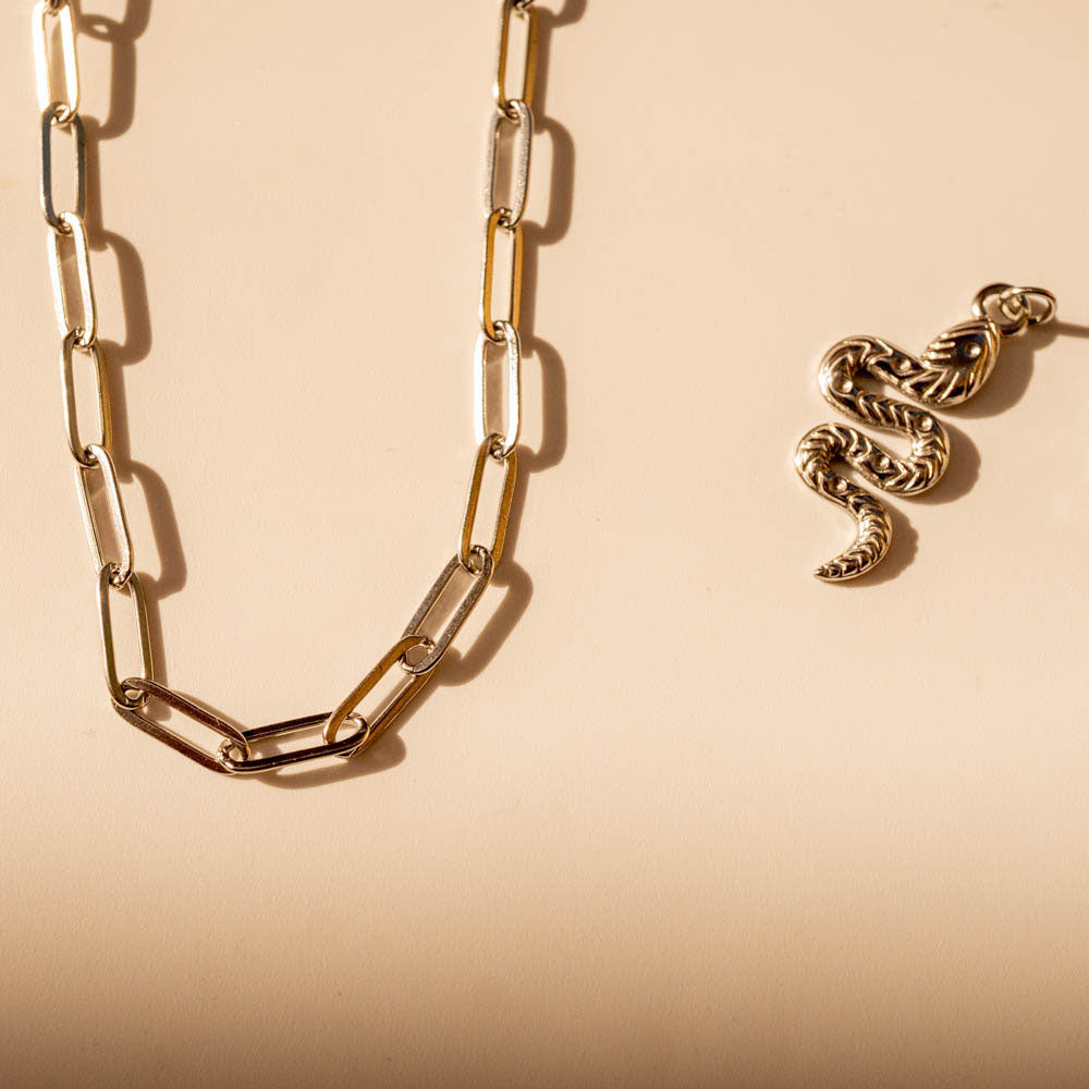 Silver Custom Charm Bar