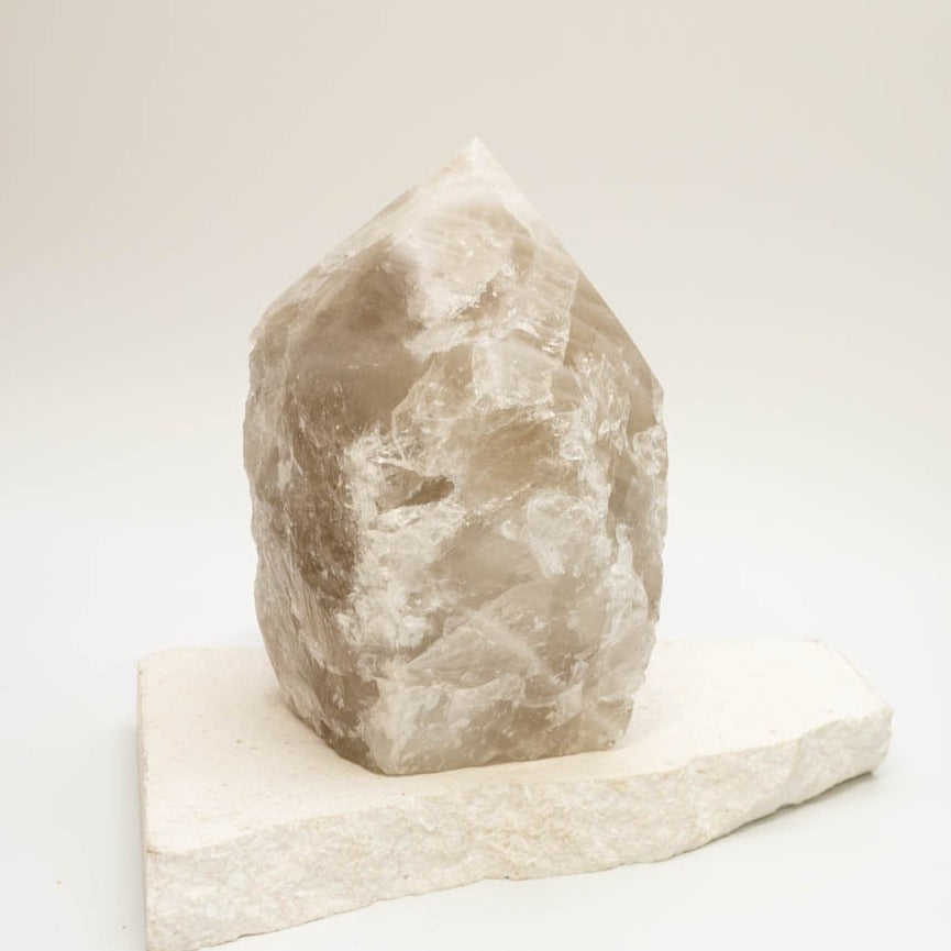 Smokey Quartz Crystal lamp