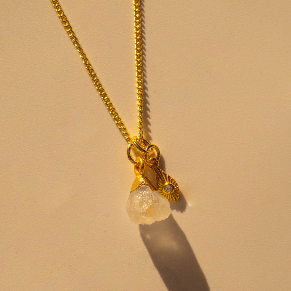 Moonstone Pendant Necklace