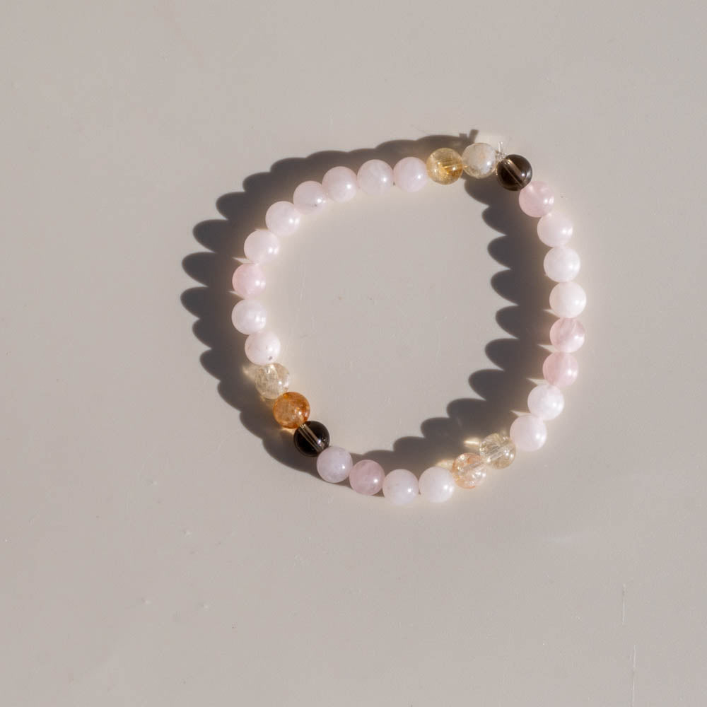 Love and grounding bracelet