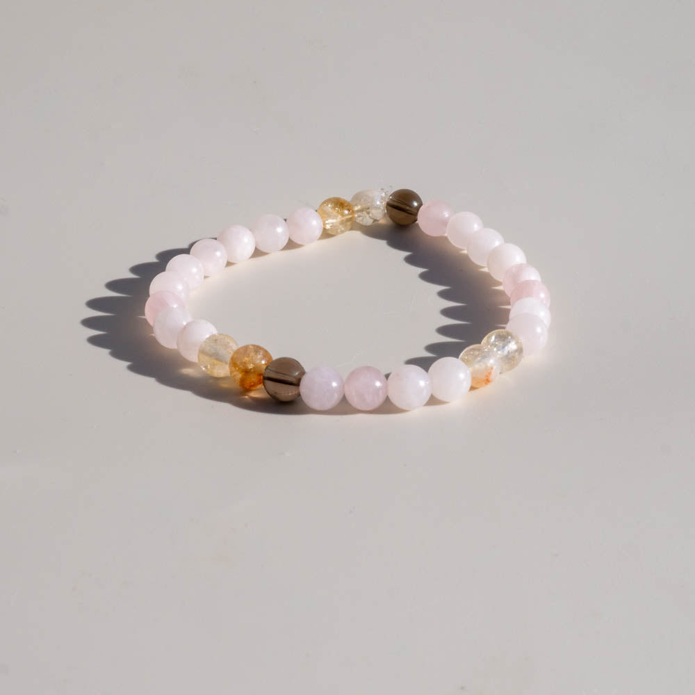 Love and grounding bracelet