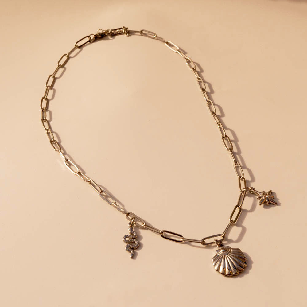 Silver Custom Charm Bar