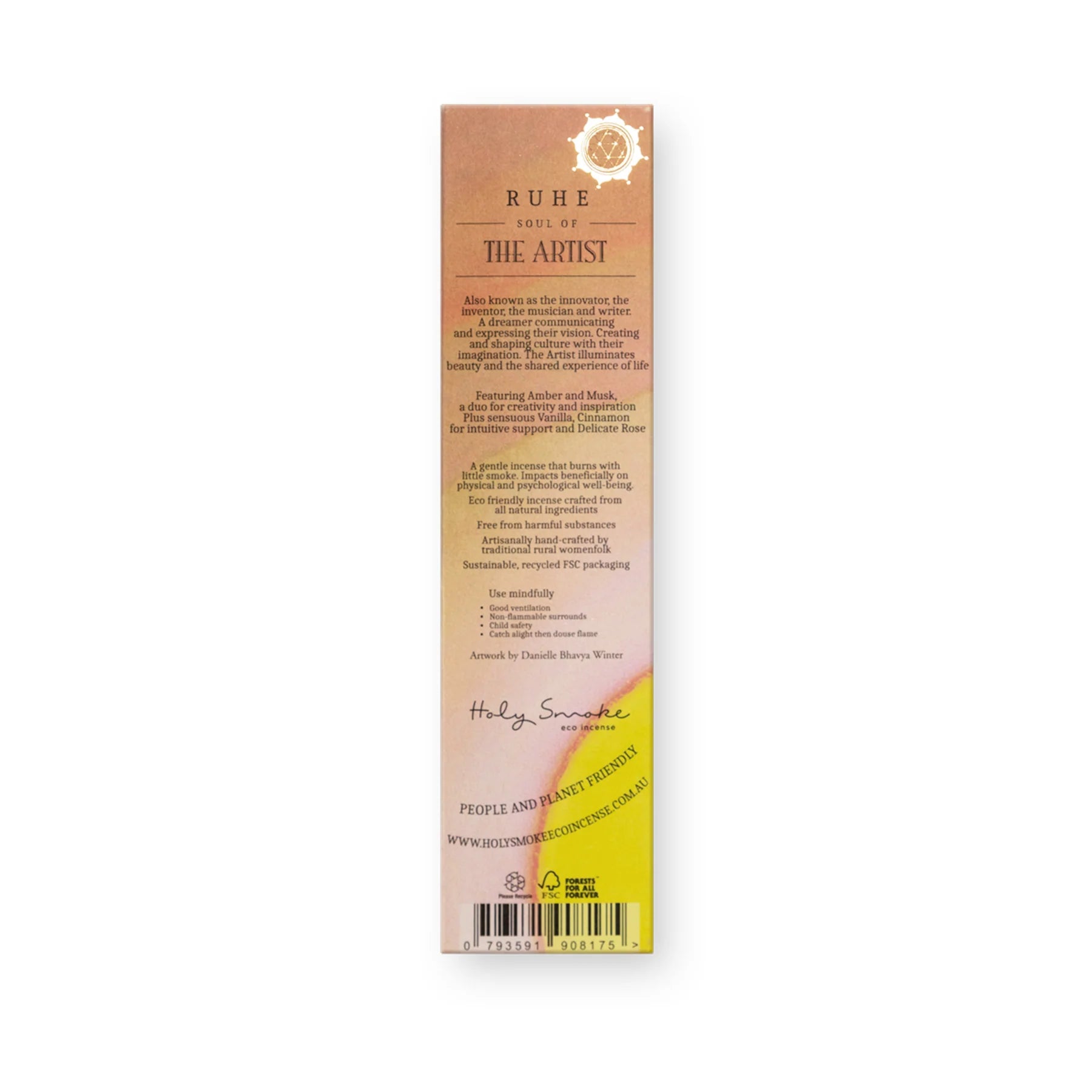 Product packaging with text and branding on a white background