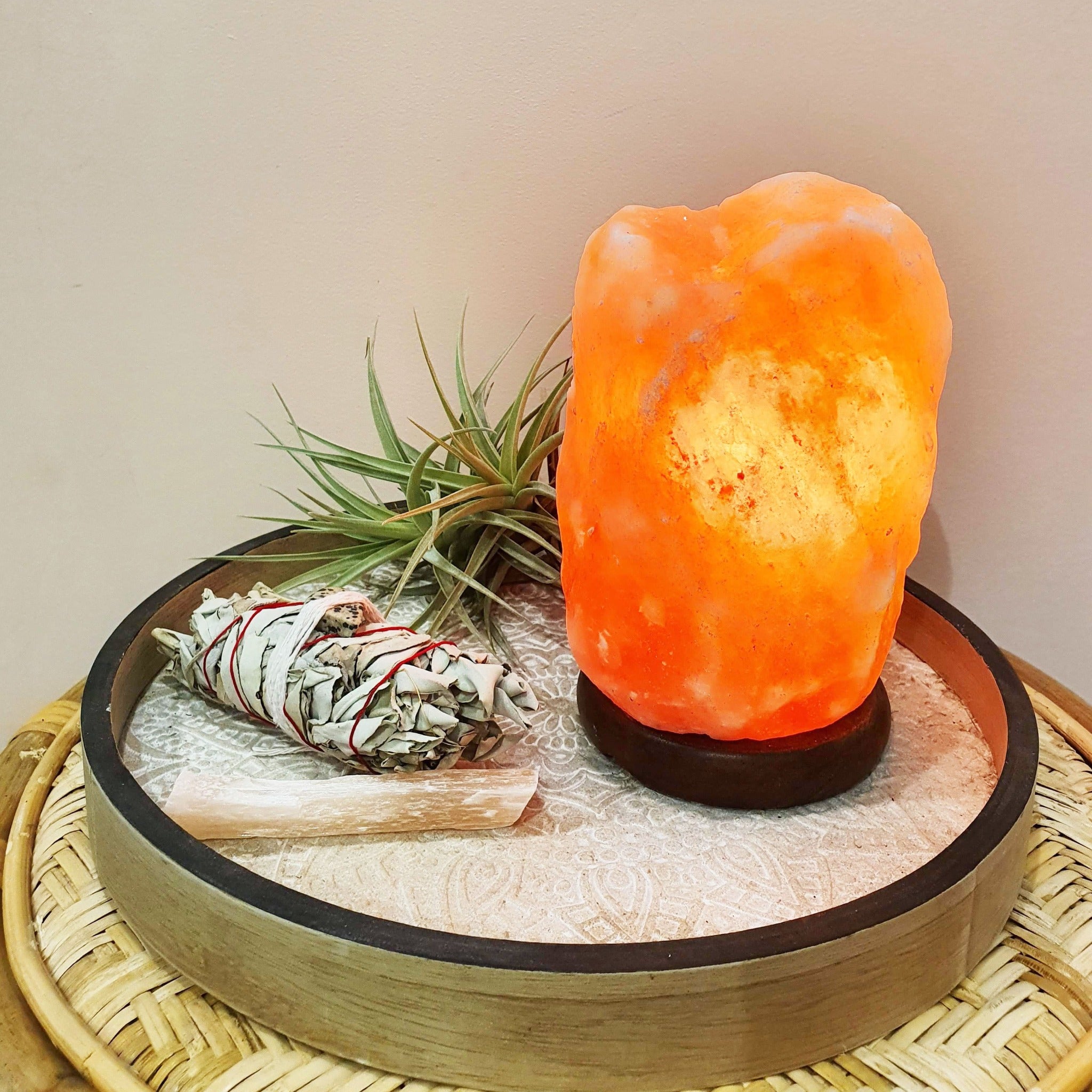 himalayan salt lamp