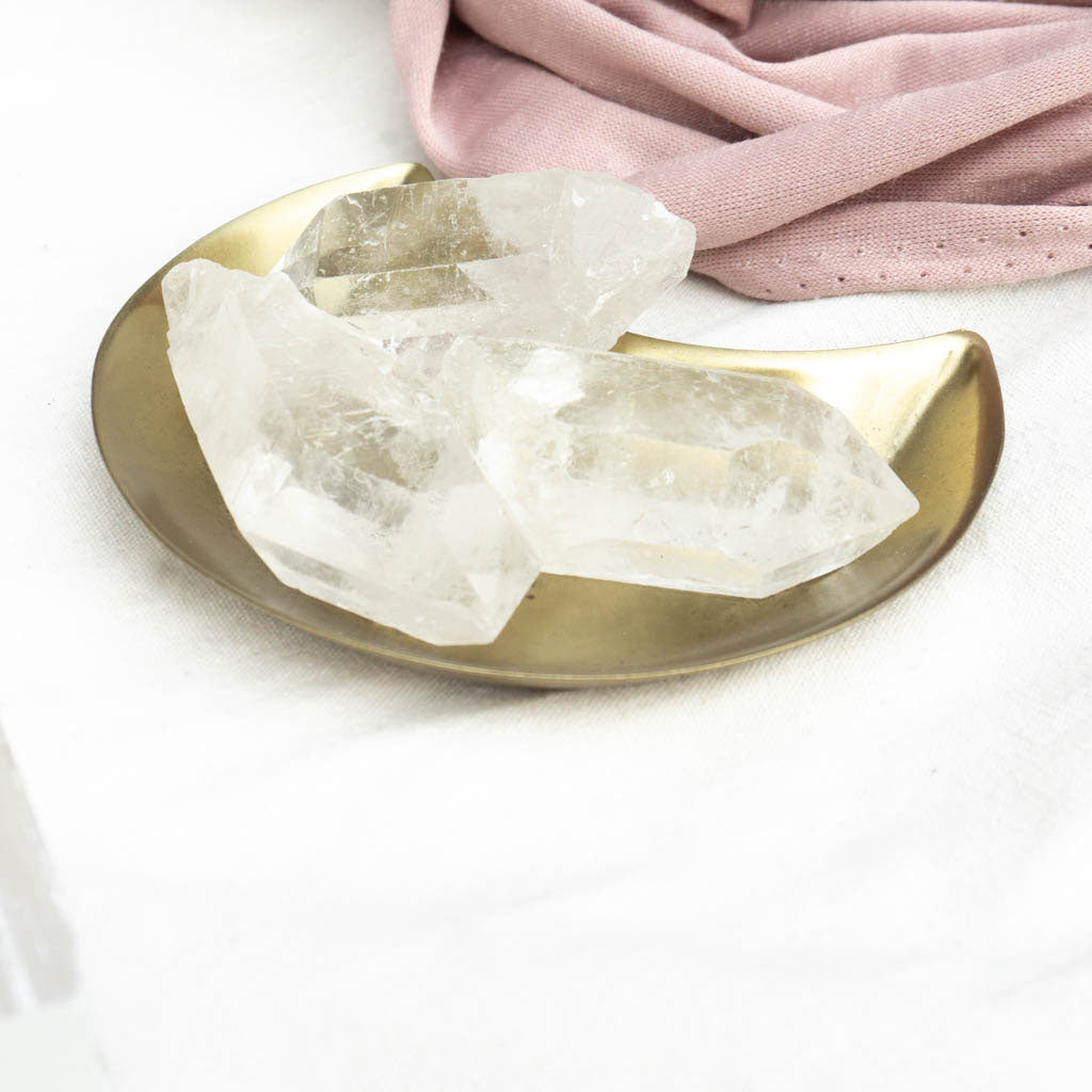 Clear Quartz Crystal Natural Points