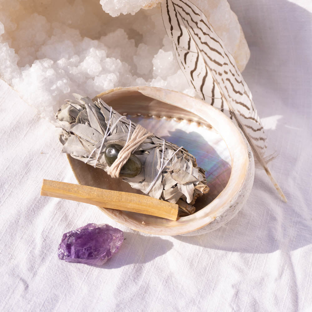 Aquarius Zodiac Smudge Kit