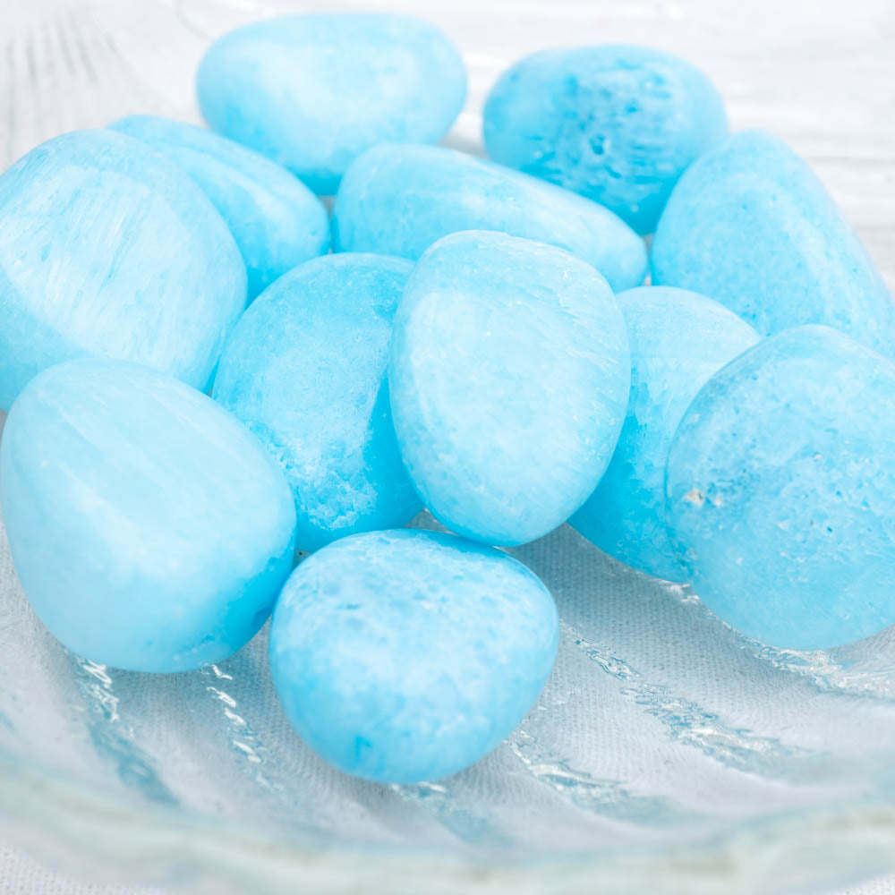 Blue Aragonite Gemstone