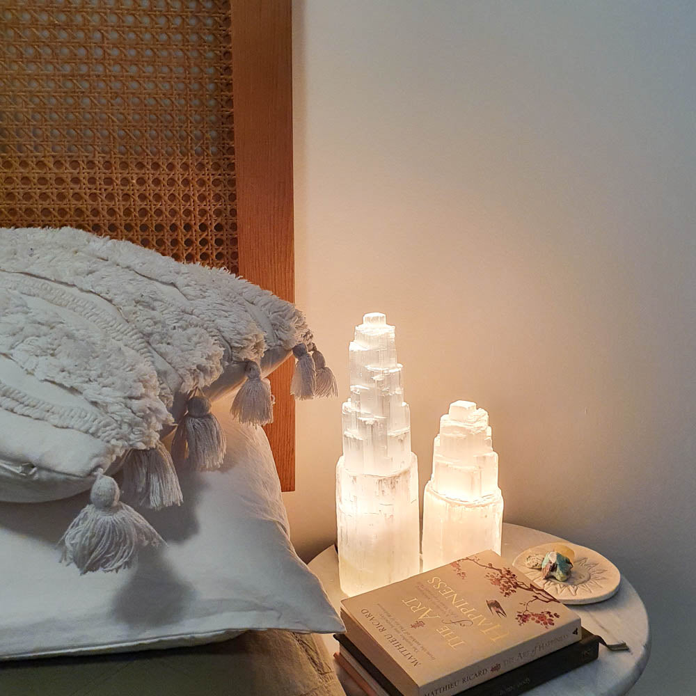 Selenite Lamps
