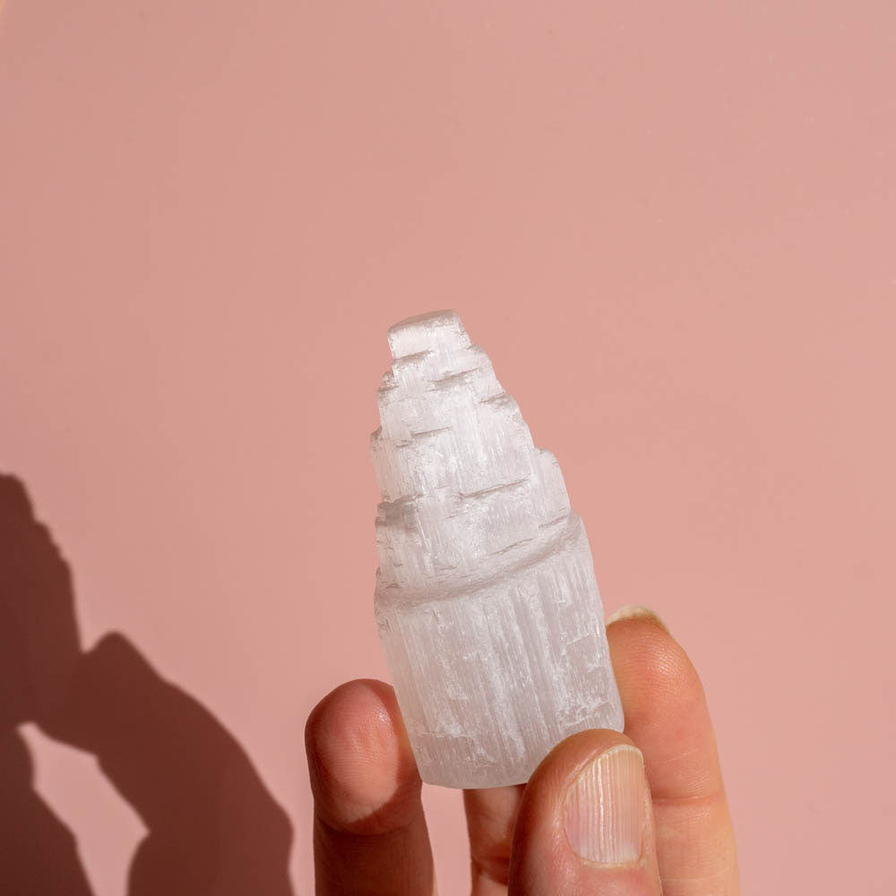 Selenite Mini Tower