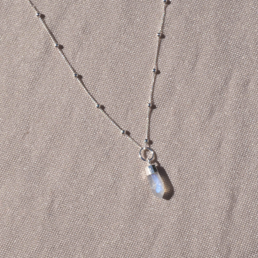 Moonstone sterling silver