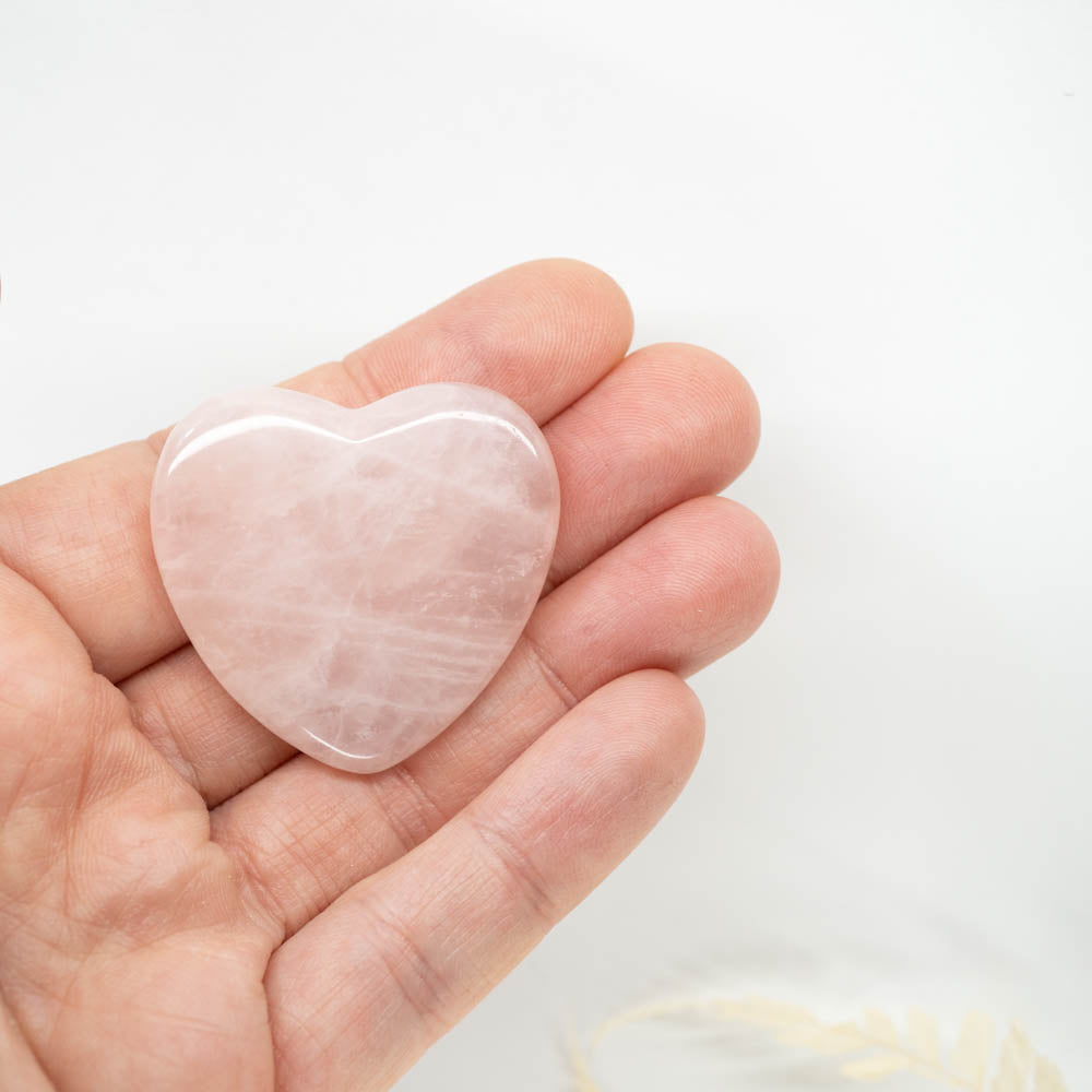 Rose Quartz heart