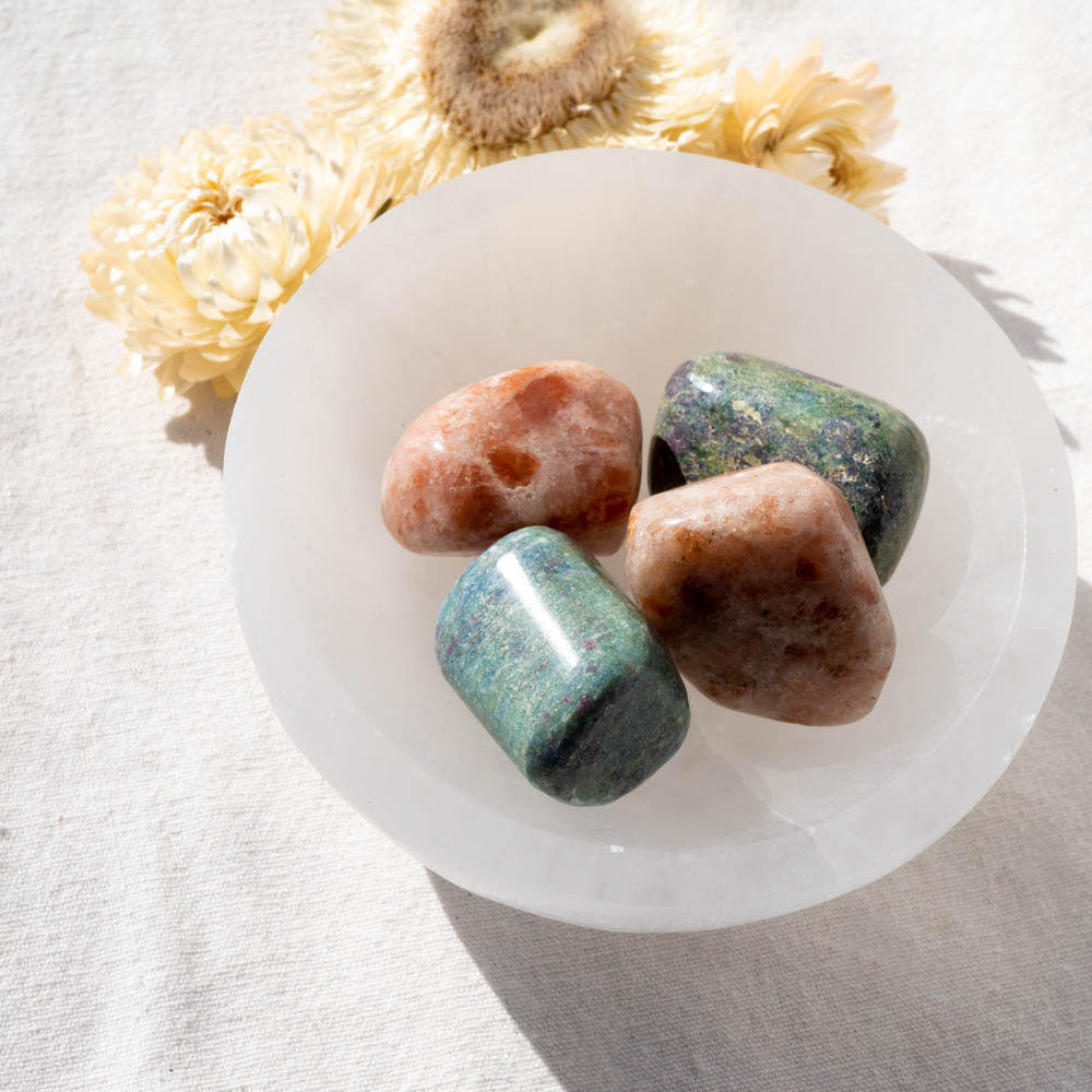 Selenite bowl