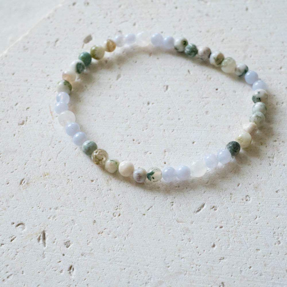 tree agate bracelet