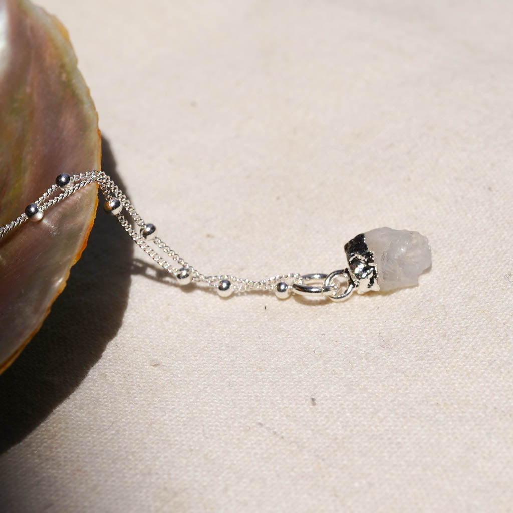 Moonstone Silver necklace