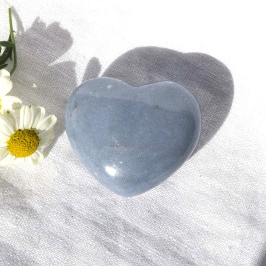 angelite heart