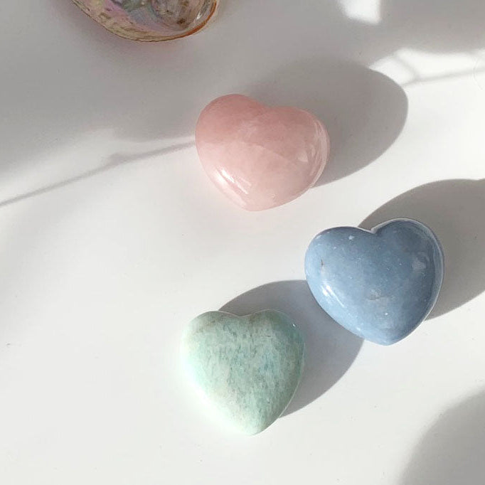 crystal hearts