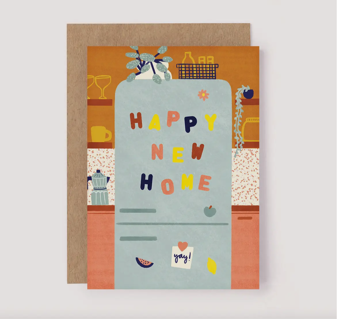 Happy new home card