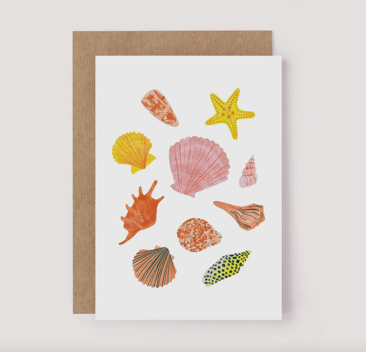 Seashells Greeting Card