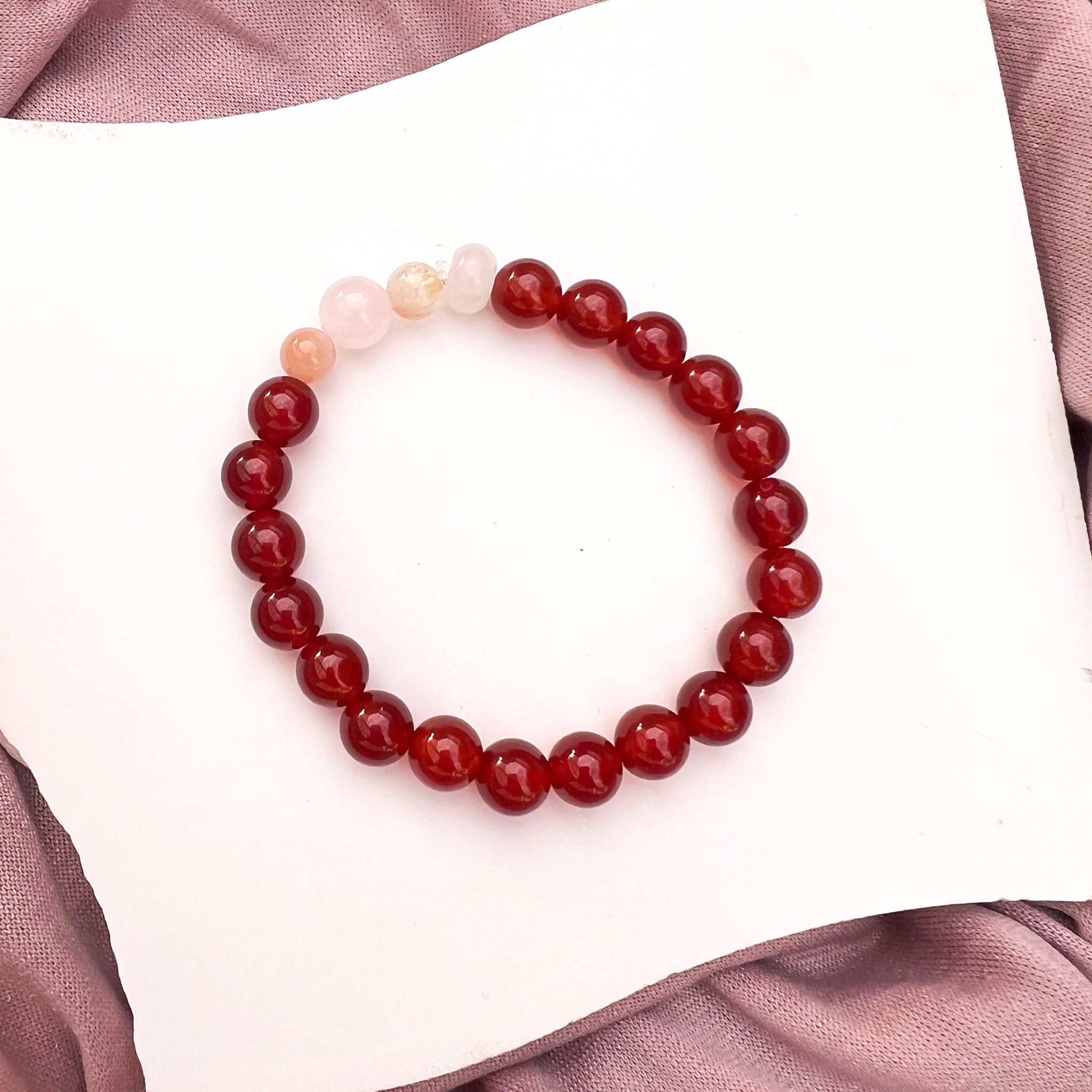 Carnelian Bloom bracelet