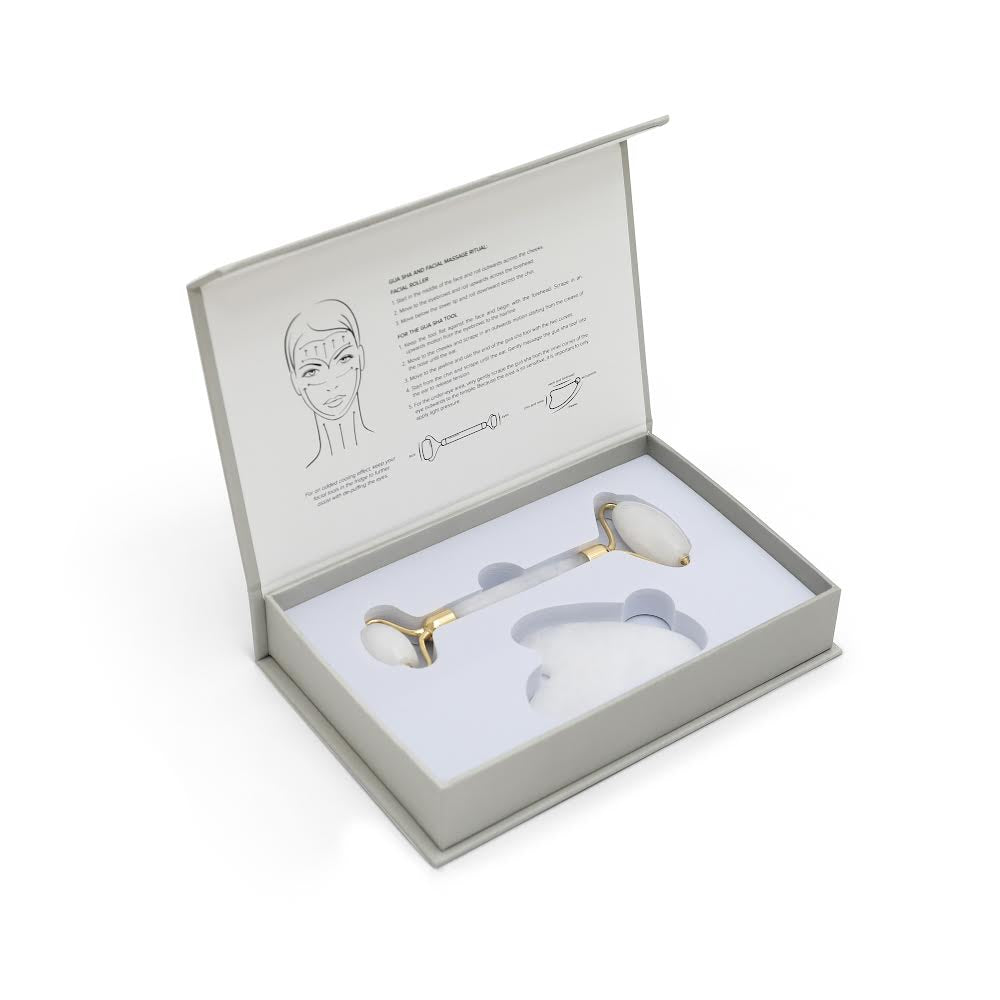 Quartz facial massage set