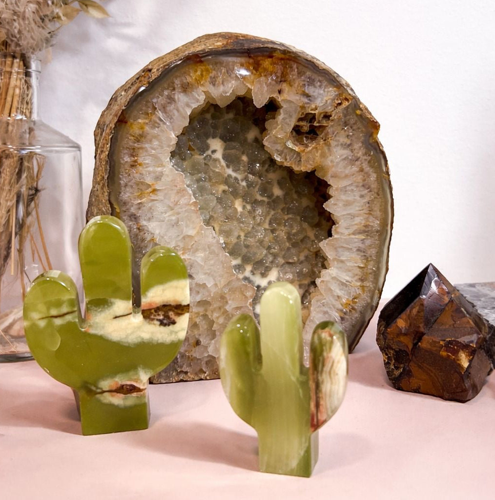 Green Onyx Cactus