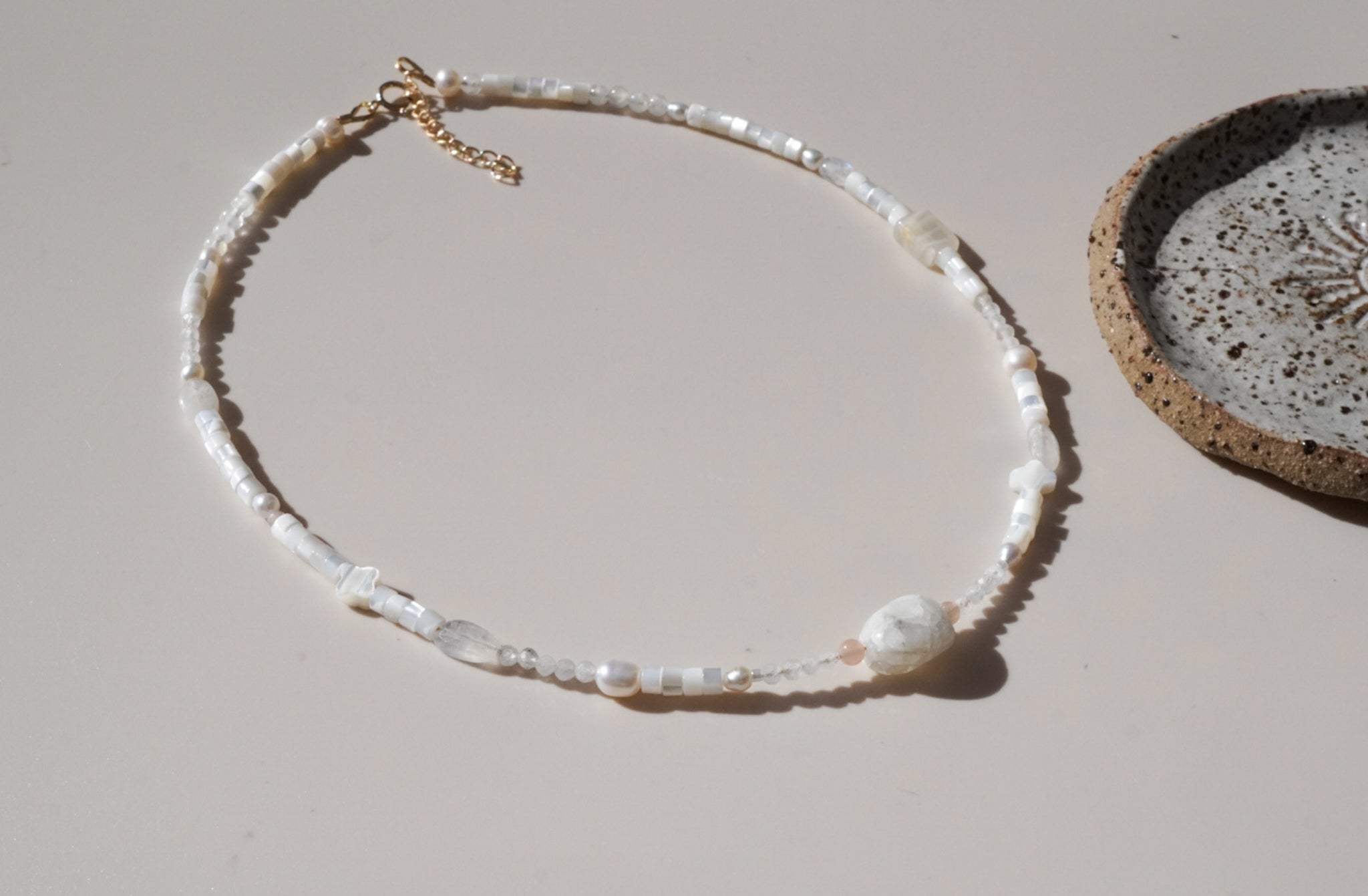 Moondance - moonstone necklace 