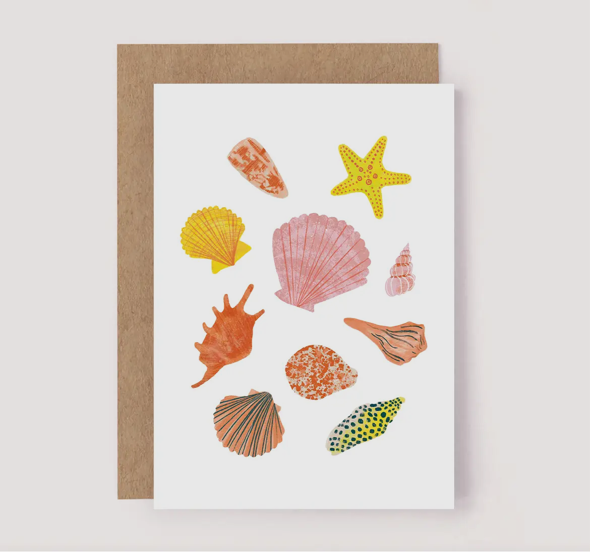 Seashells Greeting Card