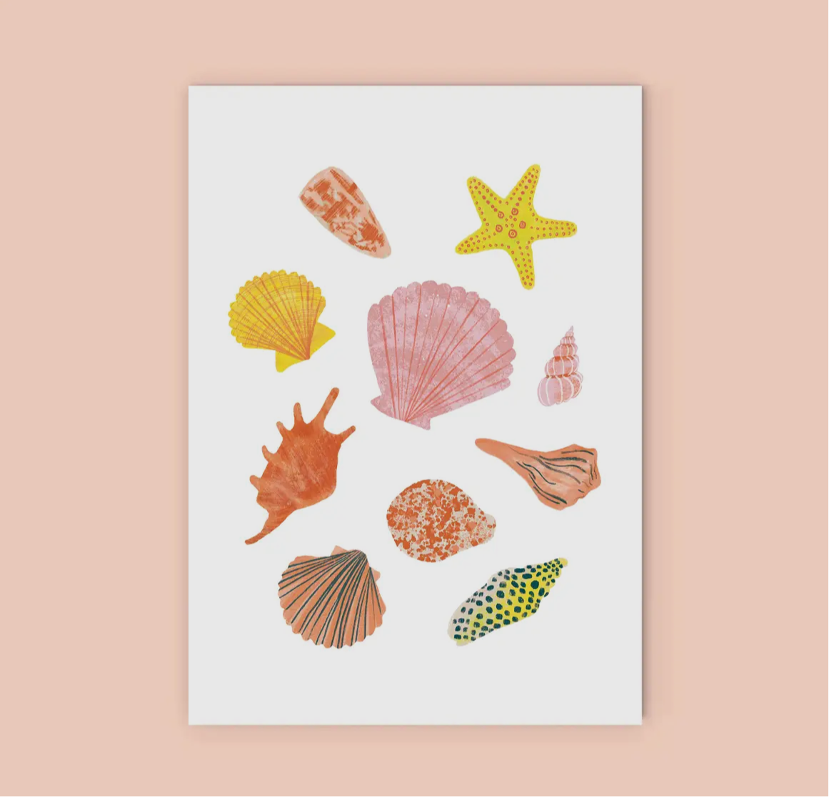 Seashells Greeting Card
