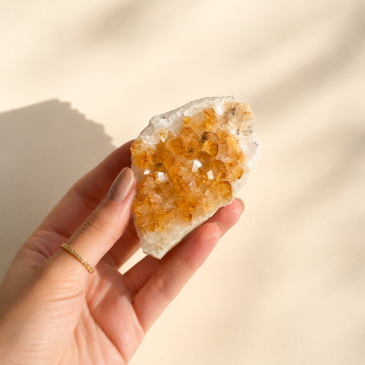 Citrine Crystal Cluster
