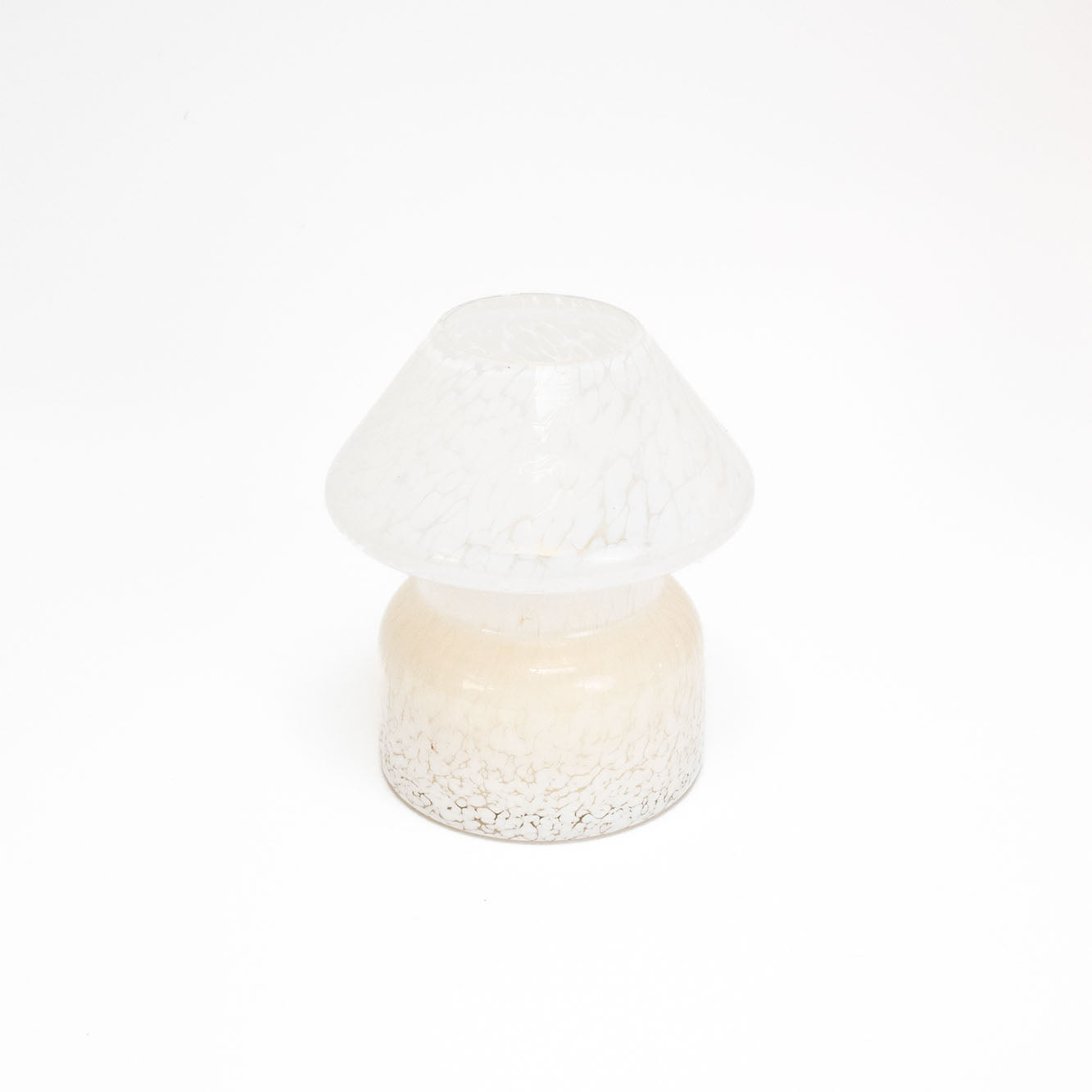 White Mushroom Candle Lamp