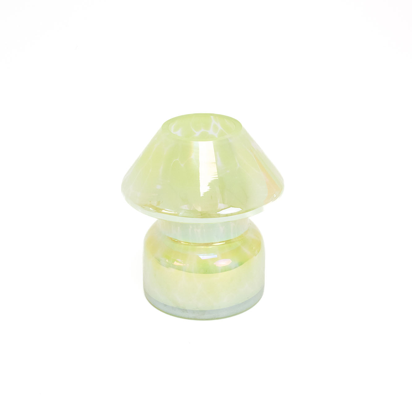 Green Mushroom Candle Lamp