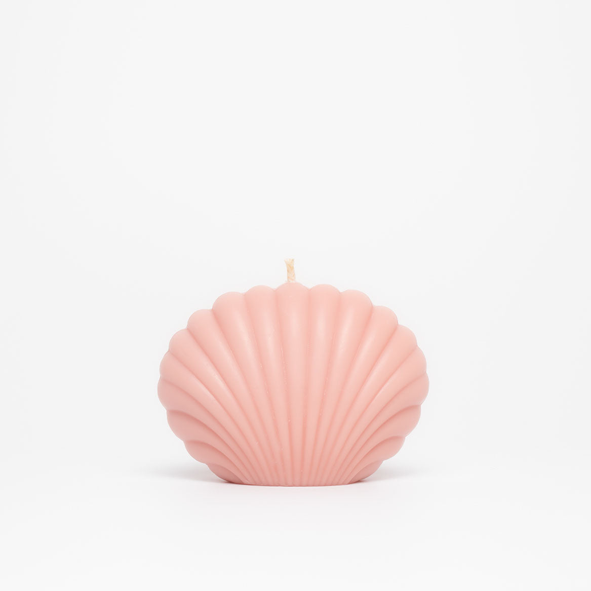 Pink Shell Candle with Black Fig & Guava Scent