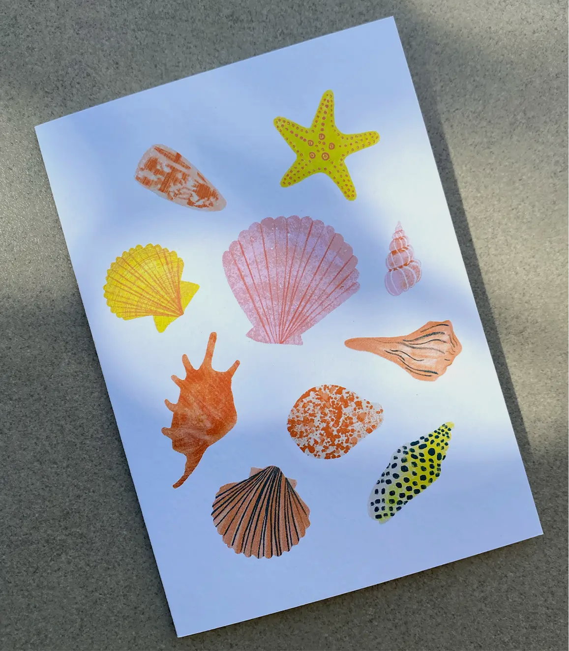 Seashells Greeting Card