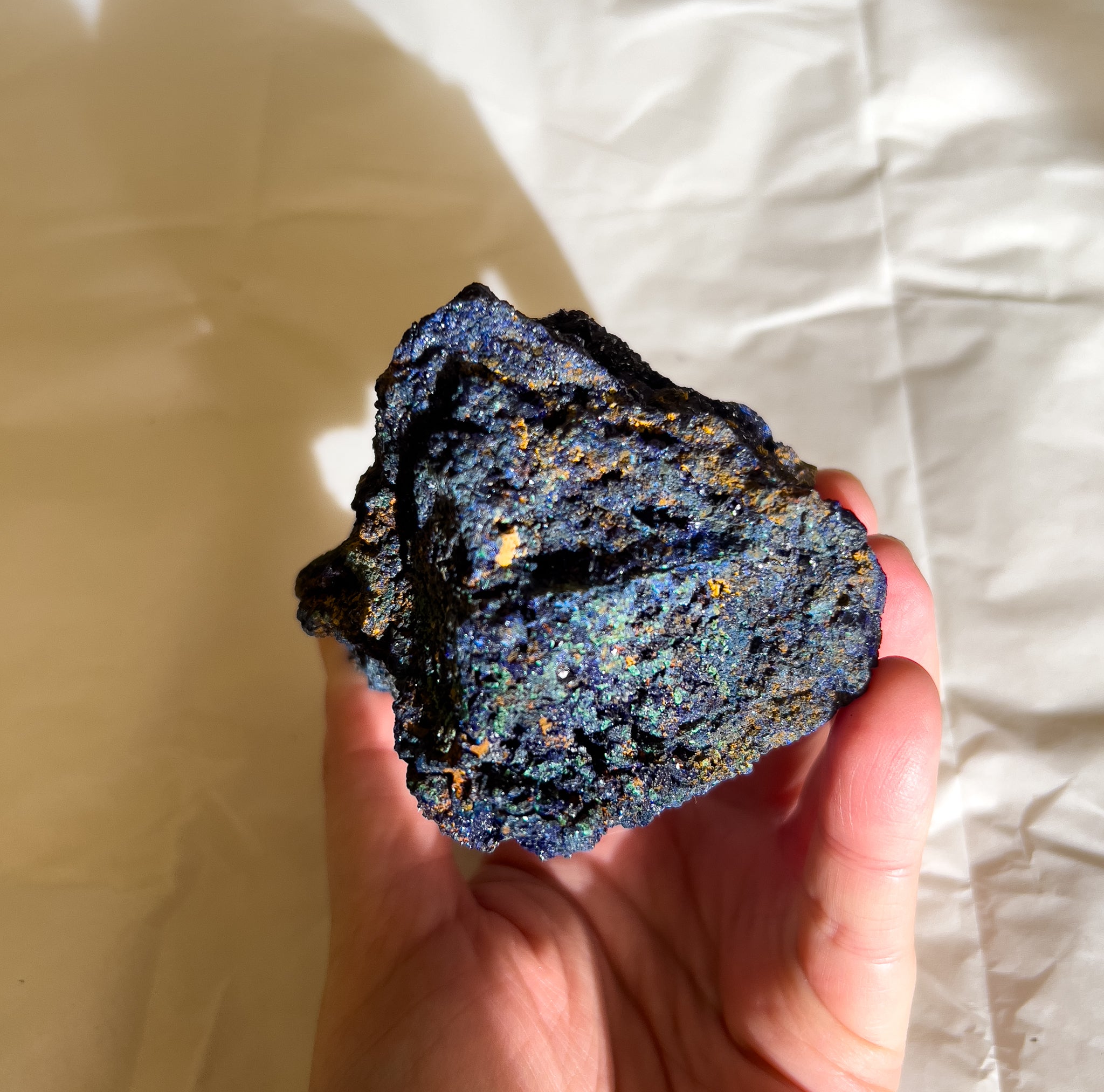 Azurite Malachite Large Crystal Rough