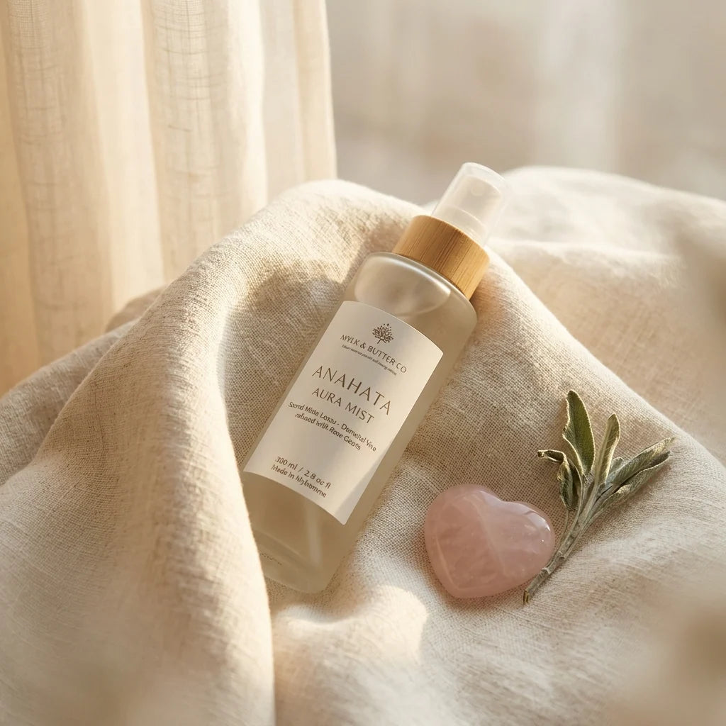 Anahata Aura Mist with Rose Quartz