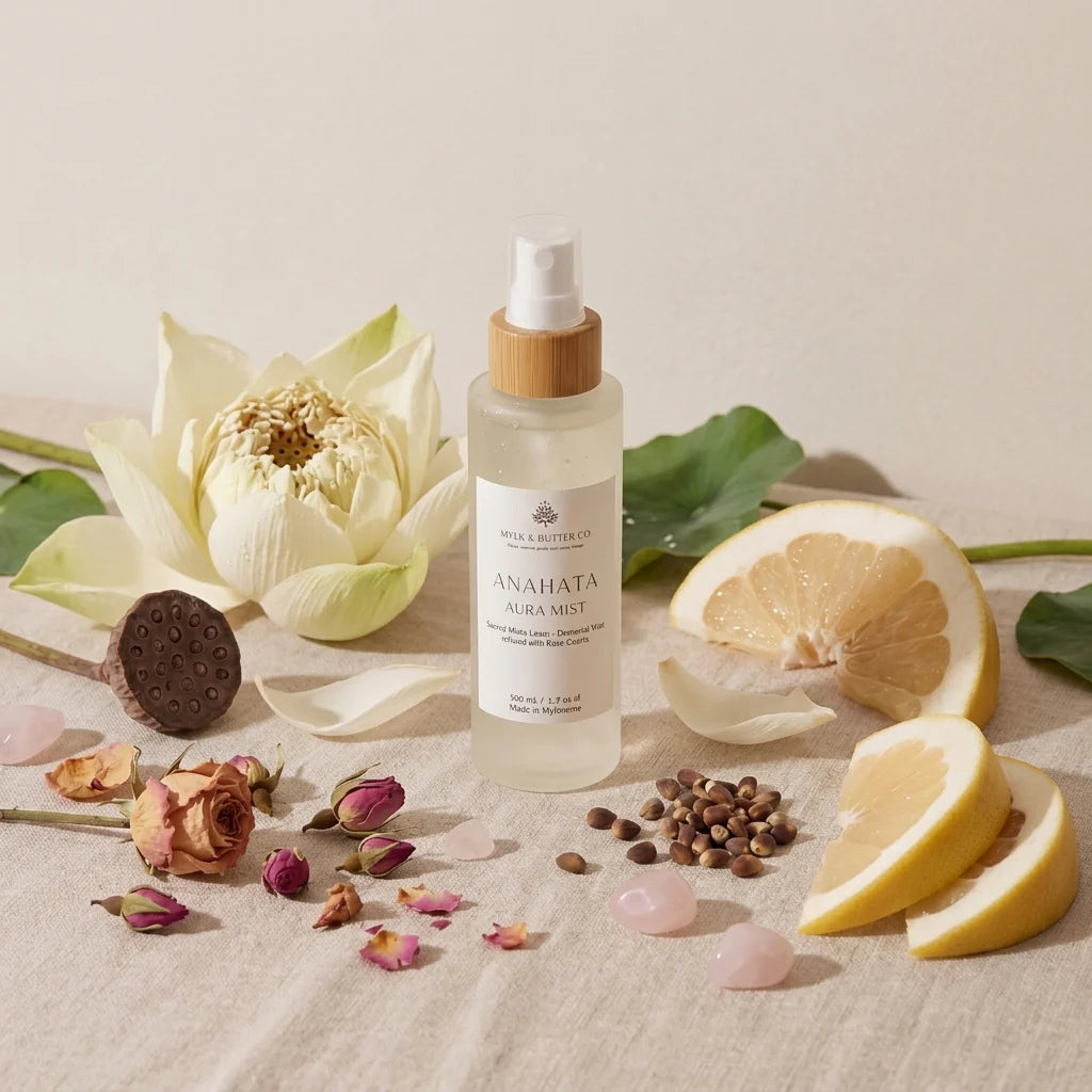 Anahata Aura Mist with Rose Quartz