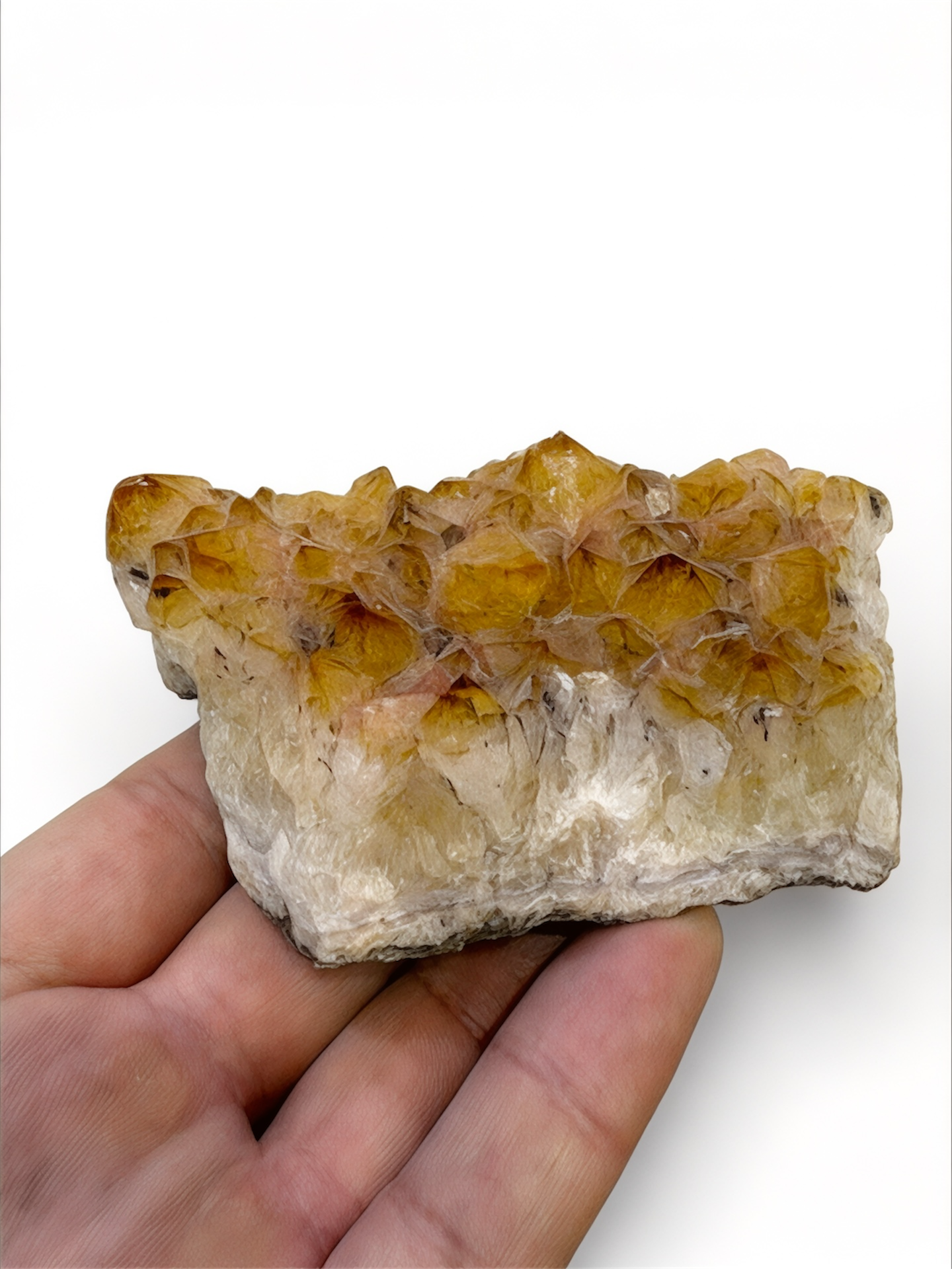 Citrine Crystal Cluster