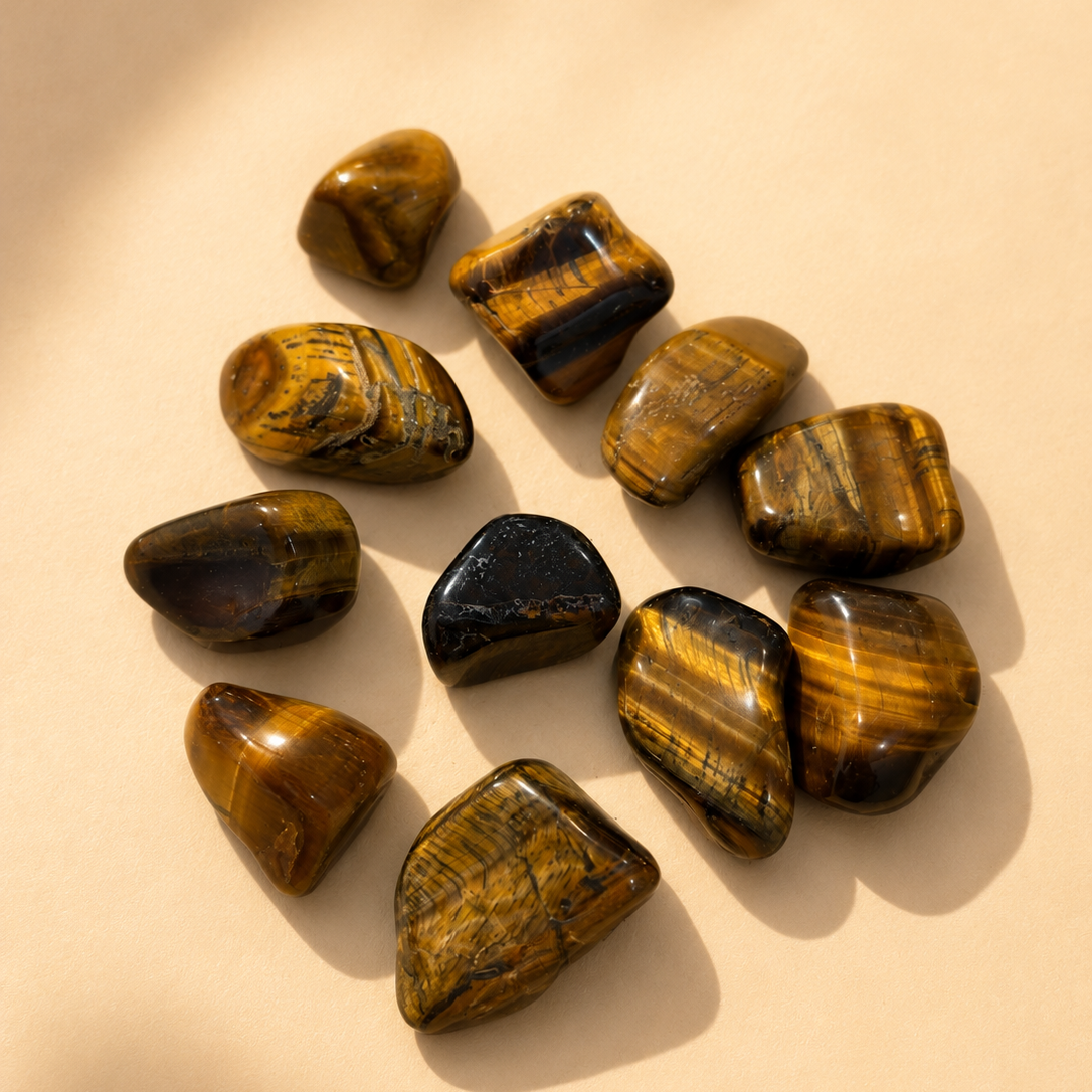 Tiger’s Eye Tumbled Stone