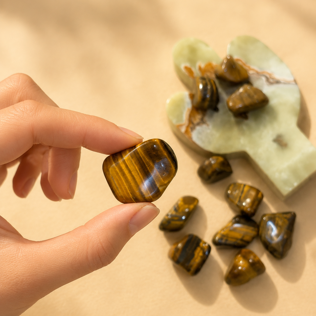 Tiger’s Eye Tumbled Stone