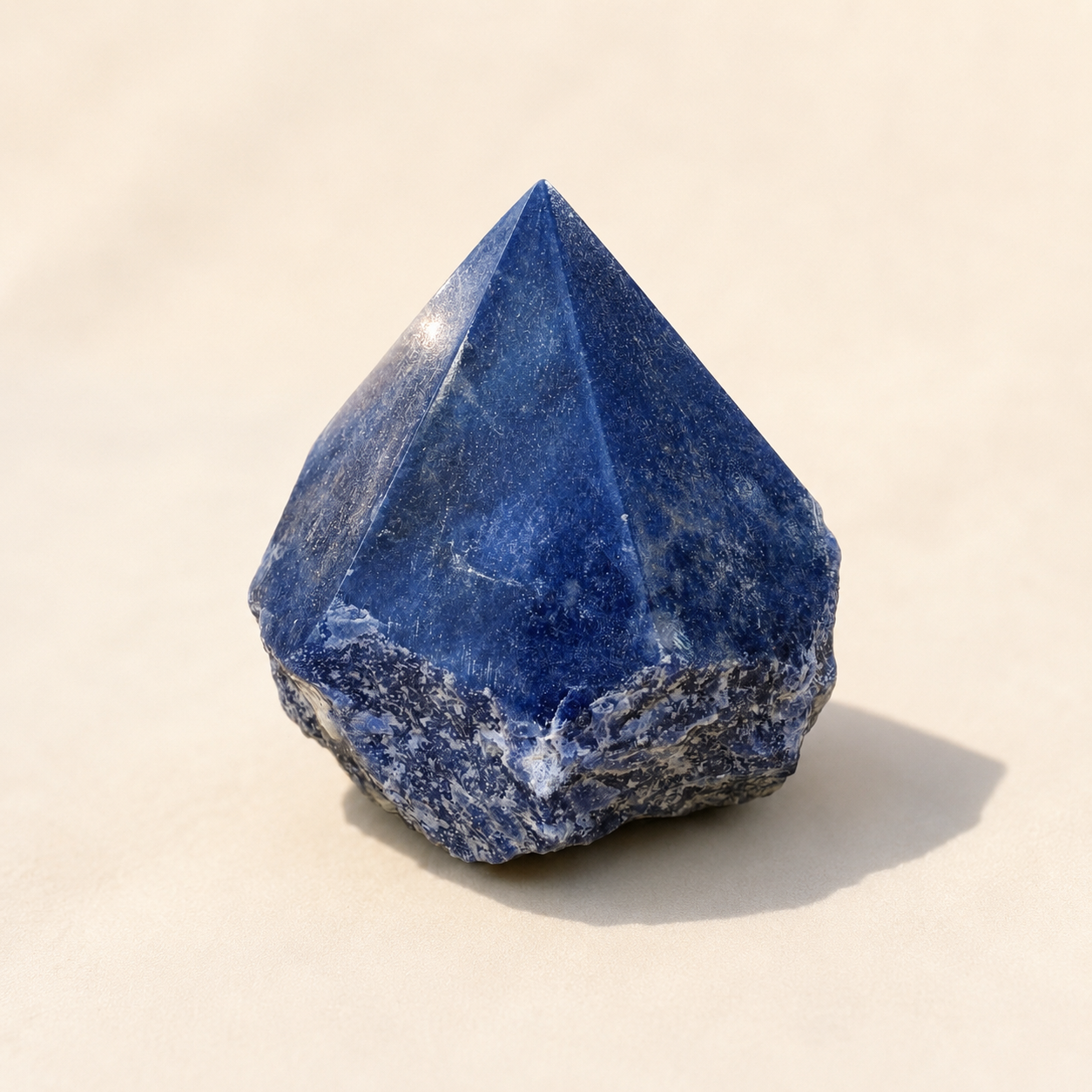 Sodalite Top Polished Crystal Generator