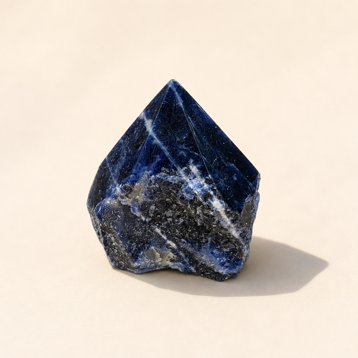 Sodalite Top Polished Crystal Generator