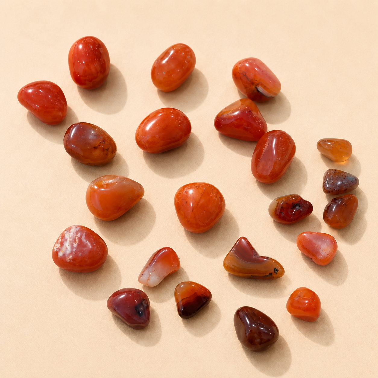 Carnelian Tumbled Stone
